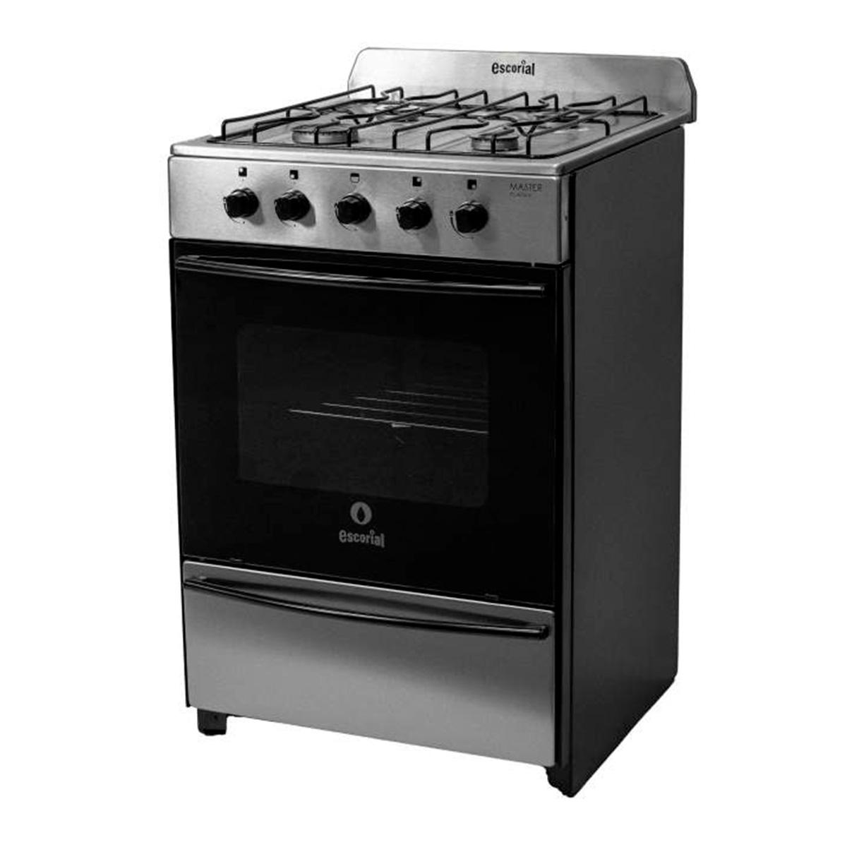 Cocina A Multigas 56Cm Escorial Master Classic  Acero Inoxidable